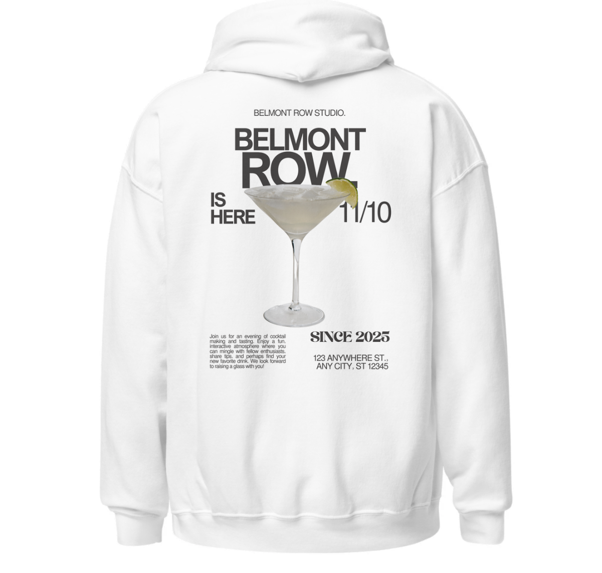ETERNAL ROW COLLECTION - HOODIE
